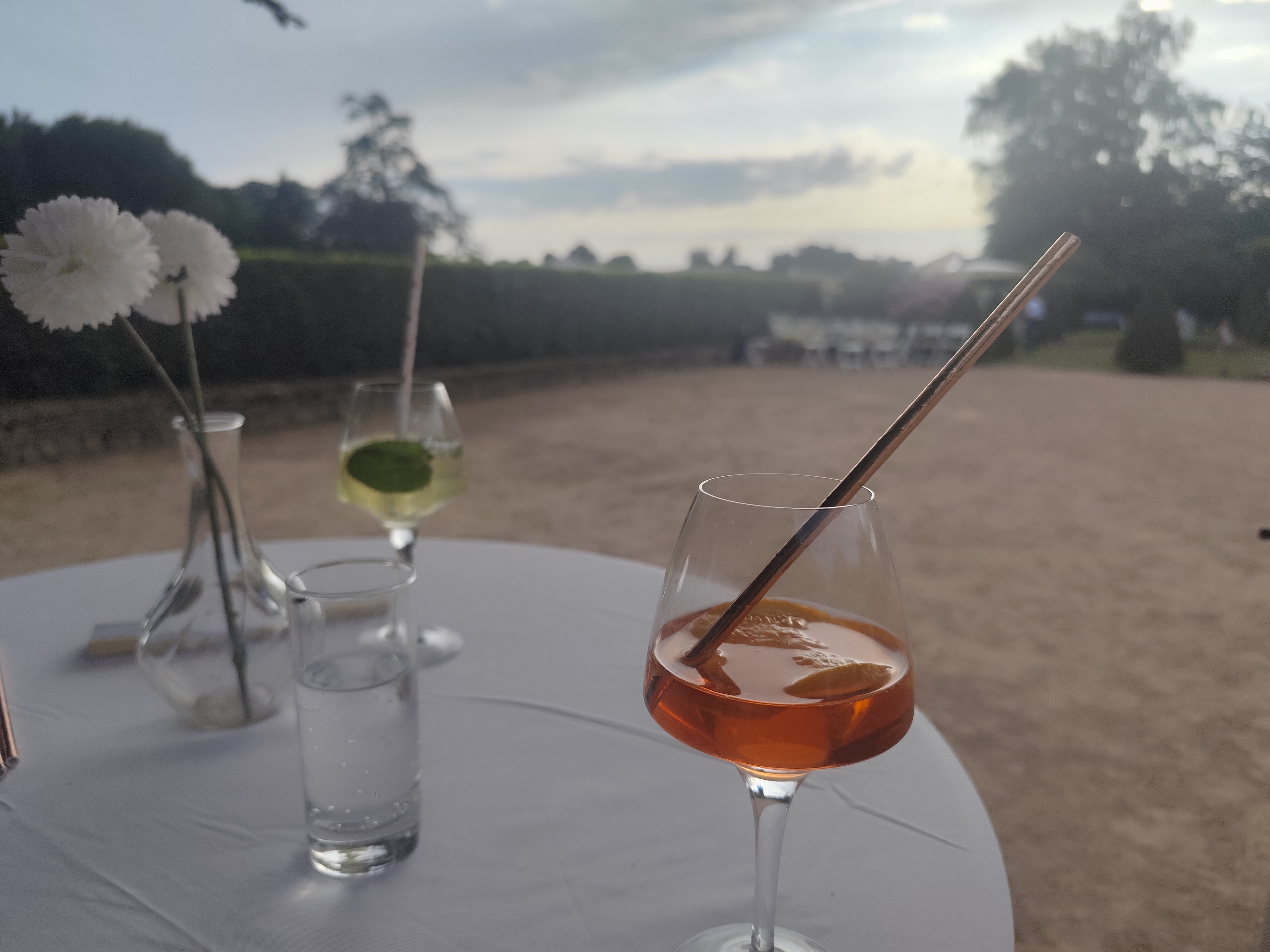 Concert de Soft Mood pendant un cocktail